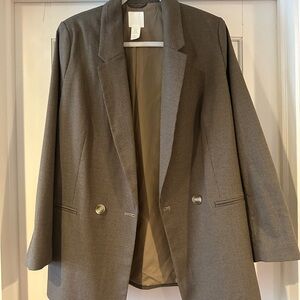 H&M Gray Women's Blazer